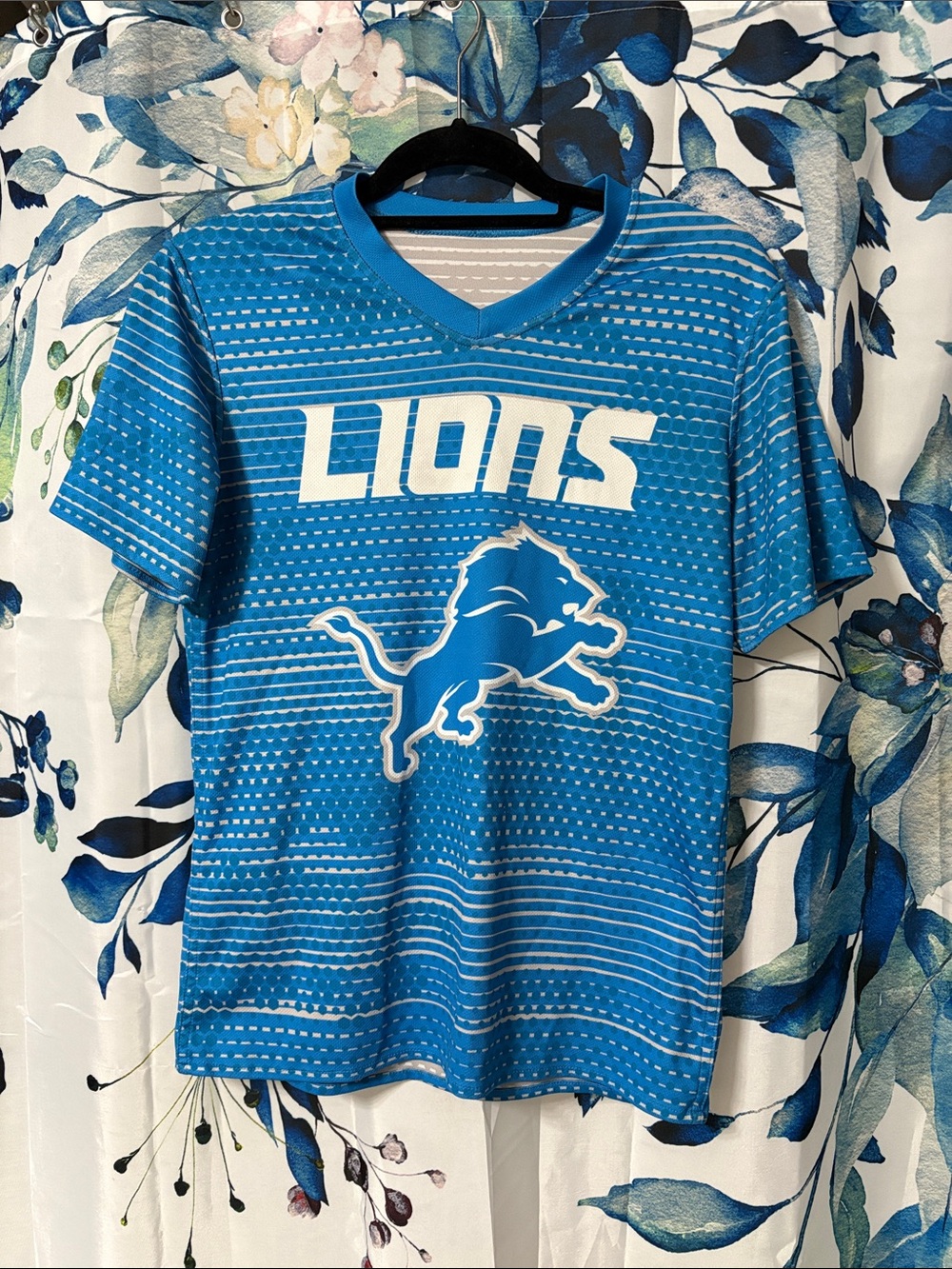 4 NFL Flag reversible Lions jersey